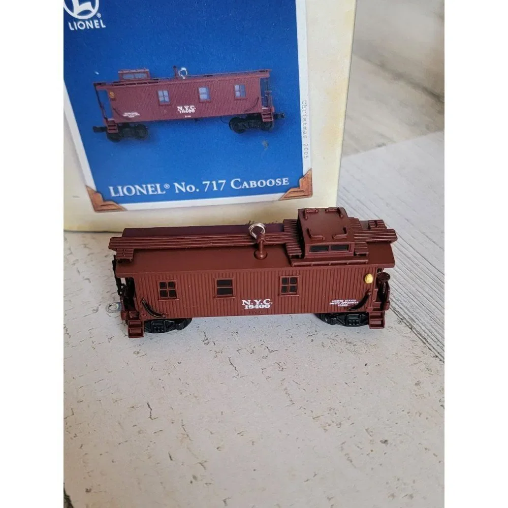 Hallmark lionel No. 717 Caboose ornament Xmas‎ 2005